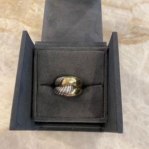 David Yurman Infinity Loop Ring size 6